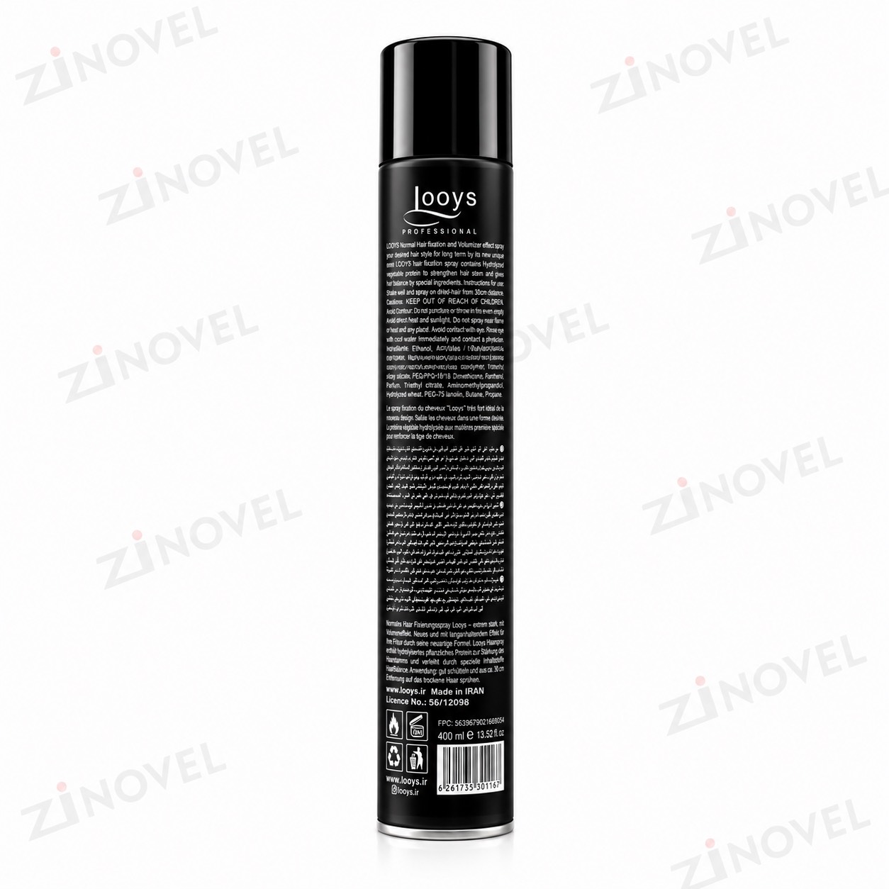 اسپری حالت دنده مو مدل میزامپیلی قوی و مات کننده لویز Looys 400ml