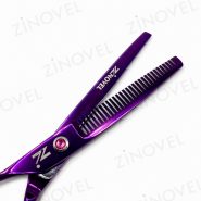 قیچی چپ دست پیتاژ هفت رنگ کد Zi-182L زینوول Zinovel