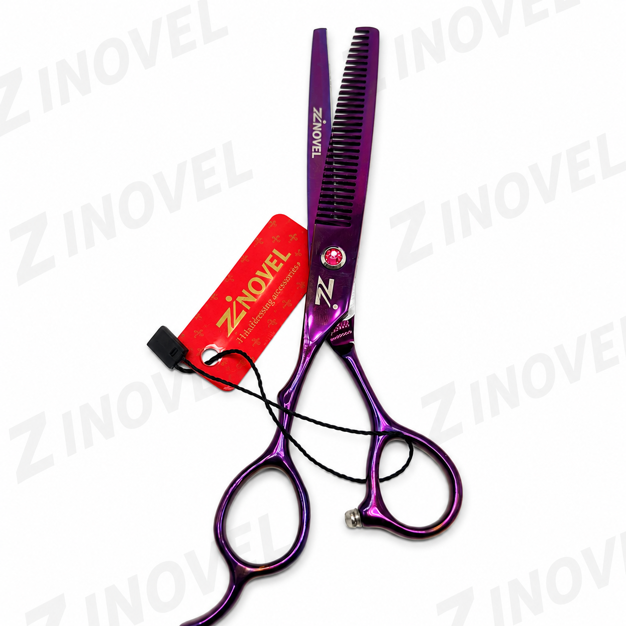 قیچی چپ دست پیتاژ هفت رنگ کد Zi-182L زینوول Zinovel