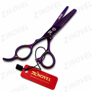 قیچی چپ دست پیتاژ هفت رنگ کد Zi-182L زینوول Zinovel