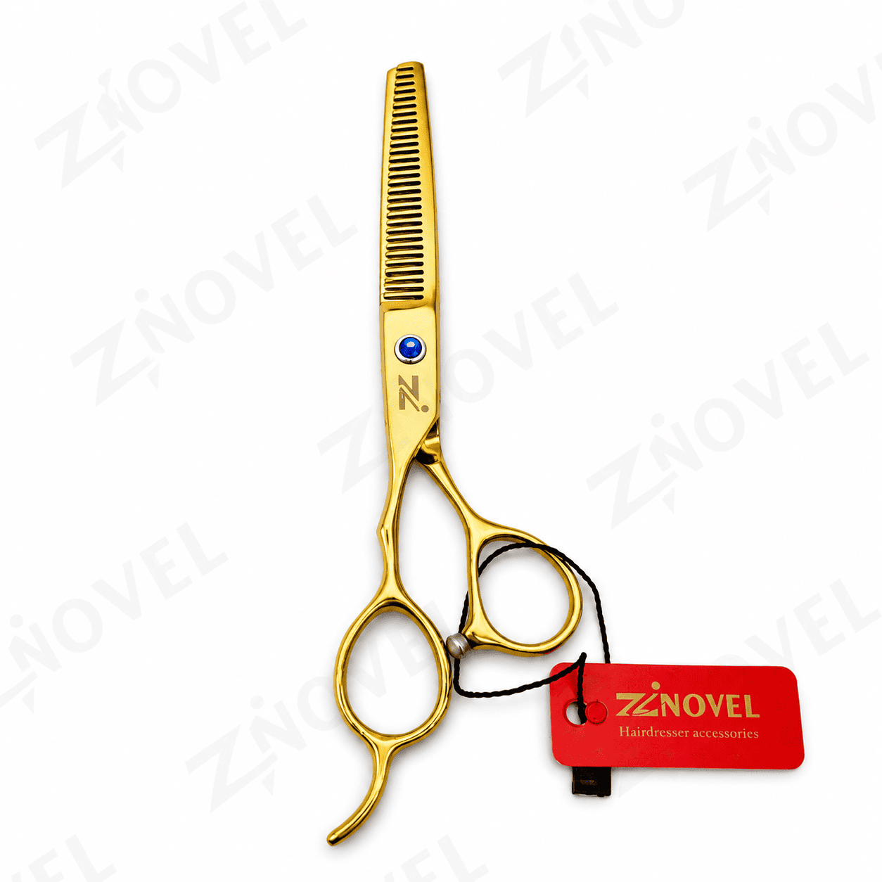 قیچی چپ دست پیتاژ طلایی کد Zi-183L زینوول Zinovel